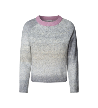 Pepe Jeans para mujer. PL7000047 Jersey Chantal gris (XL), Casual, Poliéster