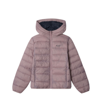 Pepe Jeans para niña. PG4000006 Abrigo Dahlia Short rosa (14años= 164cm), Casual, Poliamida, moda infantil