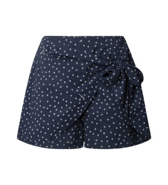 Pepe Jeans para mujer. PL801160 Short Damaris marino (S), Casual, Algodón