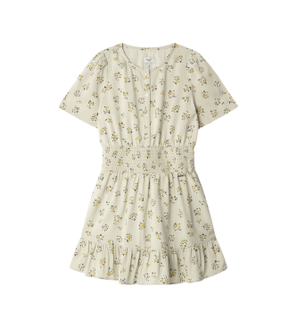 Pepe Jeans para niña. PG9500007 Vestido Diana verde (8Años= 128cm), Casual, Viscosa, Manga corta, moda infantil