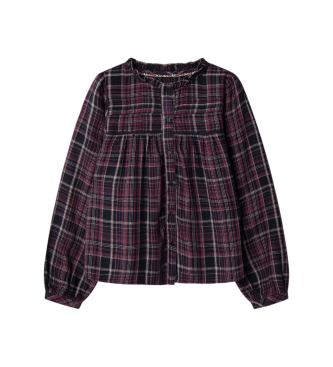 Para niña. PG3000002 Blusa Dream (10Años= 140cm), Casual, Viscosa, Manga larga, moda infantil