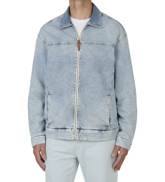 Pepe Jeans para hombre. PM403101 Chaqueta Emmet azul (S), Casual, Algodón