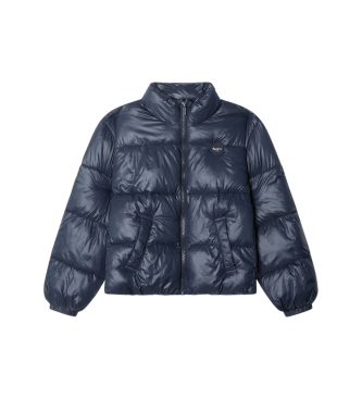 Pepe Jeans para niña. PG4000005 Abrigo Essie azul (16años= 176cm), Casual, Poliamida, moda infantil
