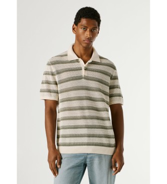 Pepe Jeans para hombre. PM7000060 Polo Florian verde (M), Casual, Algodón, Manga corta