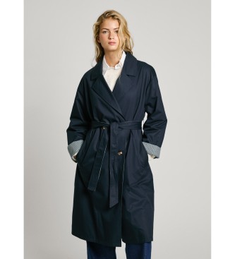 Pepe Jeans para mujer. PL402536 Gabardina Gabriela marino (S), Casual, Algodón