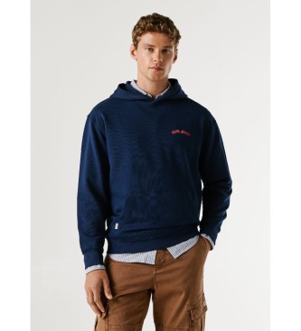 Pepe Jeans para hombre. PM5800149 Sudadera Gideon marino (S), Casual, Algodón