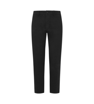 Pepe Jeans para hombre. PM211763 Pantalón chino fit slim Gymdigo negro (33), Casual, Algodón