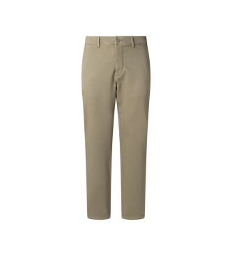 Pepe Jeans para hombre. PM211875 Pantalón Chino Gymdigo beige (40), Casual, Algodón