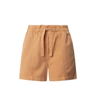 Pepe Jeans para mujer. PL801166 Short Hadda naranja (M), Casual, Algodón, Sostenible