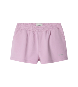 Pepe Jeans para niña. PG800876 Short Hana rosa (16años= 176cm), Casual, Algodón, moda infantil