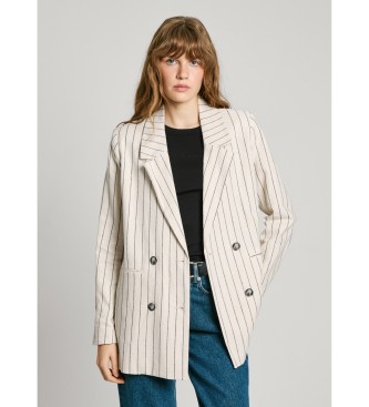 Para mujer. PL402589 Americana Hannah (S), Casual, Lino