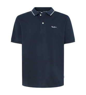 Pepe Jeans para hombre. PM542101 Polo Hans marino (XL), Casual, Algodón, Manga corta