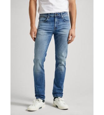 Pepe Jeans para hombre. PM207388HT0 Jeans Slim azul (32/32), Casual, Algodón, Denim