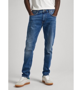 Pepe Jeans para hombre. PM207390HT7 Jeans Tapered azul (32/34), Casual, Algodón, Denim
