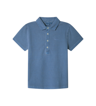 Pepe Jeans para niño. PB540987 Polo Jeremi azul (4años= 80cm), Casual, Algodón, Manga corta, moda infantil