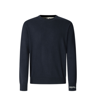 Pepe Jeans para hombre. PM7000013 Jersey Andre marino (M), Casual, Algodón