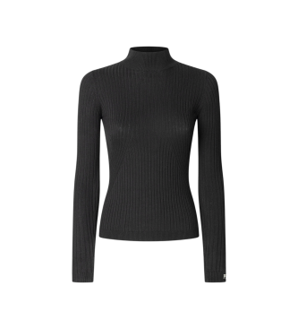 Pepe Jeans para mujer. PL7000026 Jersey Perkins Carla negro (XS), Casual, Algodón