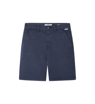 Pepe Jeans para niño. PB800834 Short Chino marino (14años= 164cm), Casual, Algodón, Sostenible, moda infantil