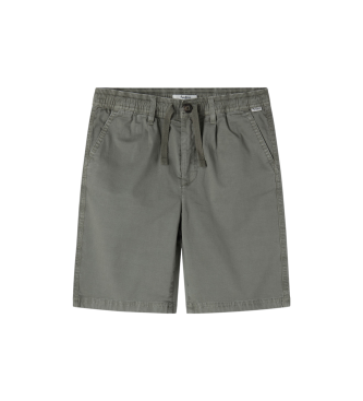Pepe Jeans para niño. PB800837 Bermuda Relaxed verde (6Años= 116cm), Casual, Algodón, Sostenible, moda infantil