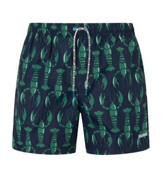 Pepe Jeans para hombre. PMB10392 Bañador Lobster marino (XL), Beachwear, Poliéster