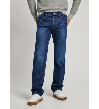 Pepe Jeans para hombre. PM207704CU5 Jeans Loose azul (32/32), Casual, Algodón, Denim, Sostenible