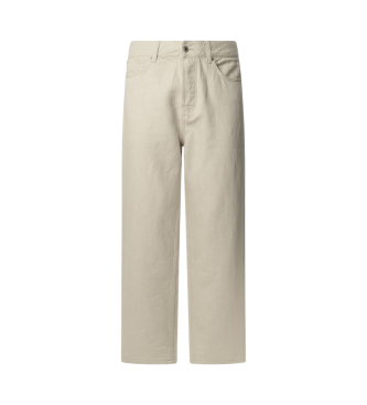 Pepe Jeans para hombre. PM208027TC9 Jeans Loose Nils beige (31/30), Casual, Algodón, Denim