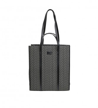 Pepe Jeans para mujer. PL031466 Bolso Macy Jacquard negro (OSFA), Casual, Poliéster