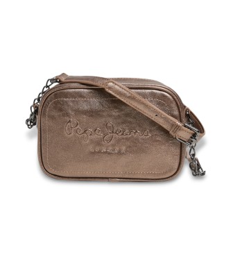 Pepe Jeans para mujer. PL031577 Bolso Maddy Jazz bronce (OSFA), Casual, Poliuretano