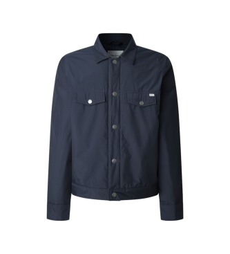 Pepe Jeans para hombre. PM403102 Chaqueta Mambru marino (M), Casual, Poliéster