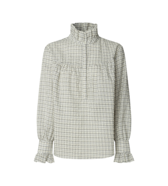 Pepe Jeans para mujer. PL3051249 Blusa Marlena beige (M), Casual, Algodón, Manga larga