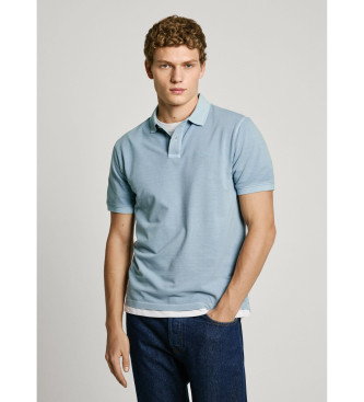 Pepe Jeans para hombre. PM542099 Polo New Oliver GD azul (XL), Casual, Algodón, Manga corta, Sostenible