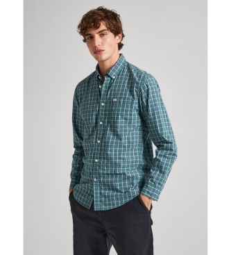 Para hombre. PM308508 Camisa Patton (M), Casual, Algodón, Manga larga