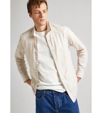 Pepe Jeans Camisa Peter beige