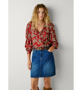 Para mujer. PL3051277 Blusa Plency (M), Casual, Viscosa, Manga larga