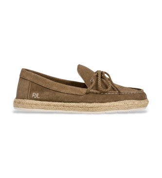 Pepe Jeans para hombre. PMS100005 Mocasines Porto Loafer taupe (43), Piel, Plano, Serraje, Ninguno, Casual