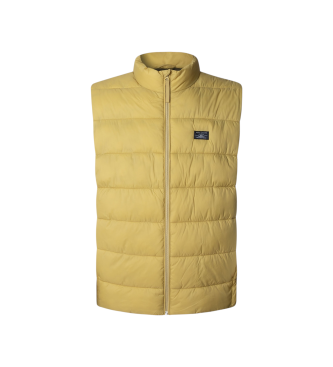 Pepe Jeans Chaleco Puffer amarillo