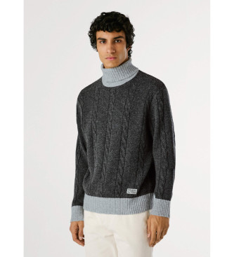 Pepe Jeans para hombre. PM7000027 Jersey Purcel gris (XL), Casual, Poliéster