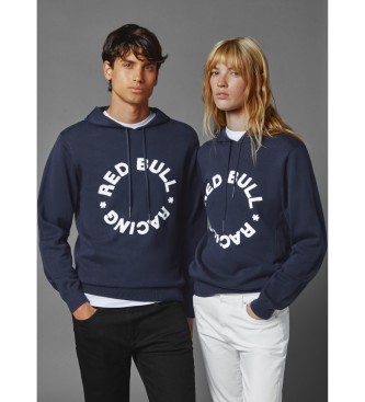 Red Bull Racing x Pepe Jeans unisex. RU700001 Camisola de malha com capuz azul marinho (M), Casual, Algodão