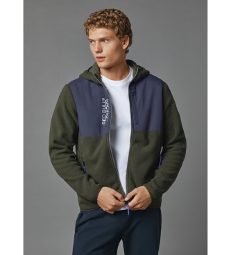 Red Bull Racing x Pepe Jeans para homem. RM490007 Casaco desportivo híbrido verde (L), Casual, Poliéster