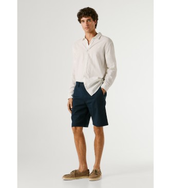 Pepe Jeans para hombre. PM8000034 Short Regular Chino marino (30), Casual, Algodón