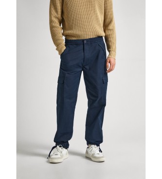 Pepe Jeans Relaxed Straight Cargo Pant, Pantaloni Uomo, Blu (Dulwich Blue),34W-image
