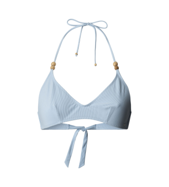 Pepe Jeans para mujer. PLB10535 Sujetador de bikini Satin azul (L), Casual, Poliamida