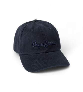 Pepe Jeans para hombre. PM0400005 Gorra Saul marino (OSFA), Casual, Algodón