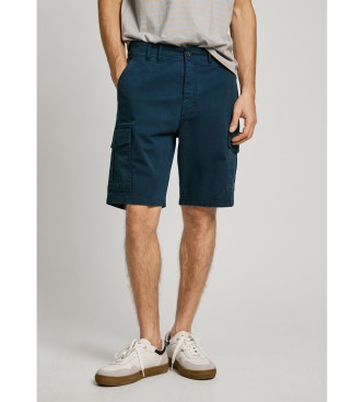 Pepe Jeans para hombre. PM801179 Bermuda cargo marino (31), Casual, Algodón, Sostenible