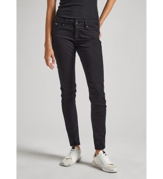 Pepe Jeans para mujer. PL211705U91 Jeans Skinny negro (28/30), Casual, Algodón, Denim
