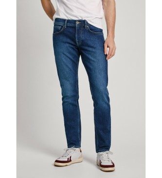 Pepe Jeansvoor mannen. PM207389DQ0 Slanke Gymdigo Jeans blauw (30/32), Casual, Katoen, Denim, Duurzaam