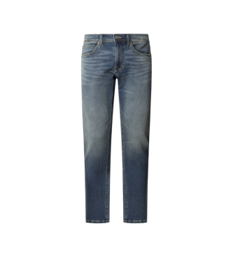 Pepe Jeans para hombre. PM20738985TG Jeans Slim Gymdigo Track azul (36/30), Casual, Algodón, Denim