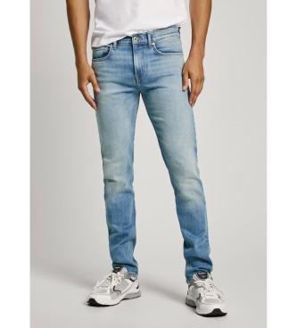 Pepe Jeans para hombre. PM207388PG1 Jeans Slim azul (30/34), Casual, Algodón, Denim, Sostenible