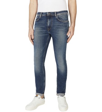 Pepe Jeans para hombre. PM207388EF5 Jeans en fit slim Hatch azul (36/34), Casual, Denim, Sostenible