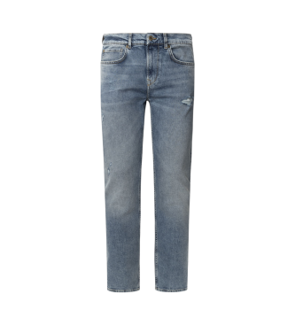 Pepe Jeans para hombre. PM207388RI7 Jeans en fit slim Hatch azul (33/32), Casual, Algodón, Denim, Sostenible